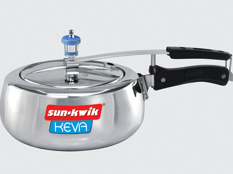 Sun-Kwik Keva Deluxe Induction Base Pressure Cooker 2.5 LTR