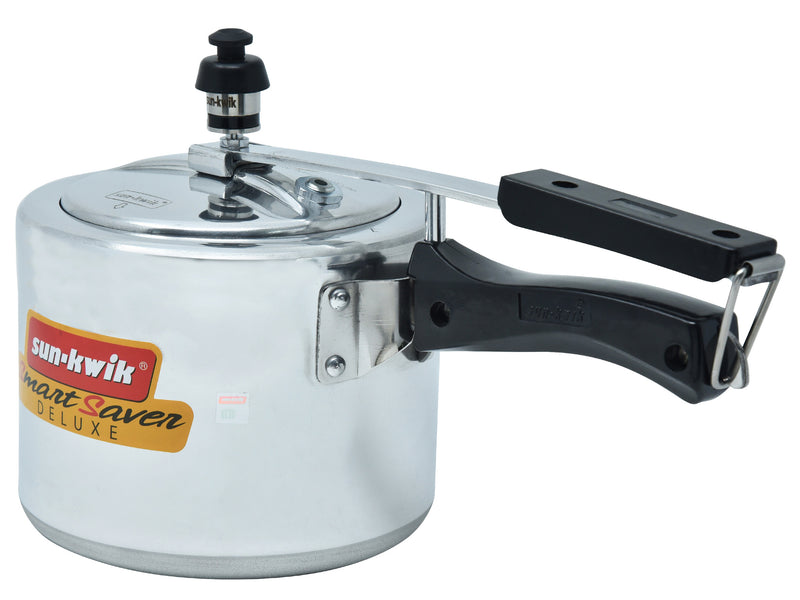 Sun-Kwik SS DLX(InductionBase)Pressure Cooker  Pressure Cooker 3 LTR