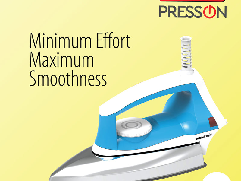 Sun-Kwik Press On Dry Iron